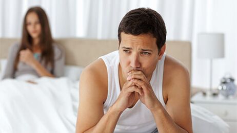probleme în patul unui bărbat din cauza prostatitei